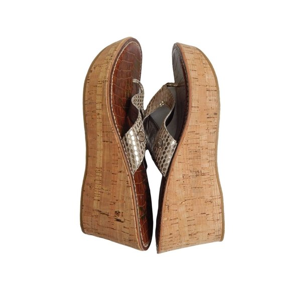 Sam Edelman Sandals Womens Size 8.5M Wedges Slip On - Picture 6 of 10